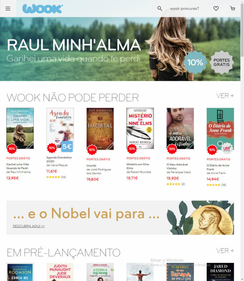 Onde comprar livros baratos online Quero isto!